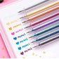 💎 50 % DE RÉDUCTION EN CE MOMENT ! ✨ Stylos Gel Pailletés — Encre Fluide & Durable, Pointe Fine, Paillettes Biodégradables, Coffrets 8, 12 ou 18 Couleurs 🎨