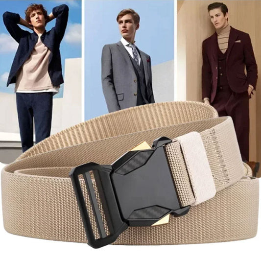 Men's Belt with Adjustable Convenience