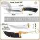 🔥Limited time 50% off🔥Multipurpose Outdoor Portable Fruit Knife with Sheath（The more you buy, the higher the discount）
