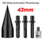 🪓 50 % DE RÉDUCTION MAINTENANT ! 🔩 Fendeuse de bûches pour perceuse électrique – Acier à haute teneur en carbone, portable et à fendage rapide