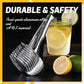 🏆 Offre limitée : 7,99 € pièce 🍋Outil de découpe Creative Kitchen, trancheur manuel en alliage d'aluminium de qualité alimentaire