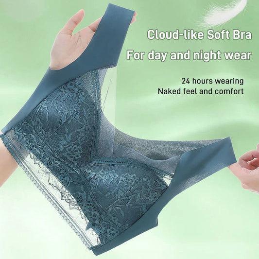 🏆 50 % DE RÉDUCTION EN CE MOMENT ! 🔥 2 achetés 1 offerts 🎁Soutien-gorge « Ice » en dentelle sculptant et extensible pour femme(3 pcs)