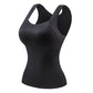 🔥Last Day 49% OFF💖Women’s U Neck Thermal Tank Tops with Built-In Bra