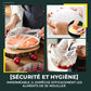 🏆 Offre spéciale du dernier jour :13.99€ ! 🥗 2 achetés 1 offerts 🎁Sacs de Conservation Fraîcheur – 100 PCS Réutilisables, PEHD/PEBD & Élastiques.