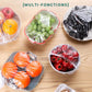 🏆 Offre spéciale du dernier jour :13.99€ ! 🥗 2 achetés 1 offerts 🎁Sacs de Conservation Fraîcheur – 100 PCS Réutilisables, PEHD/PEBD & Élastiques.