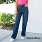 🎉Limited Sale🎉High Rise Cargo Wide-Leg Stretch Jeans for Women