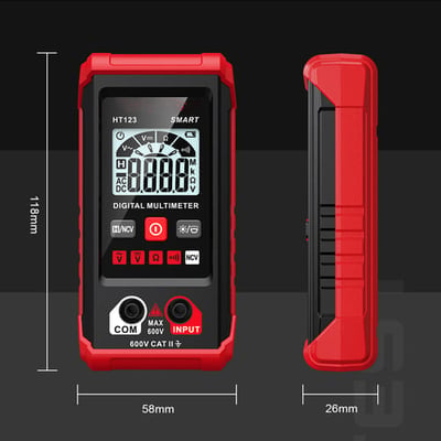 🔌50 % DE RÉDUCTION EN CE MOMENT ! ⚡ Multimètre numérique – Mesure précise de la tension, du courant et de la résistance, protection anti-brûlure et outil de réparation domestique portable ⚙️