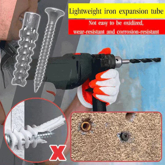 🔩 50% DE RÉDUCTION ! 🧱 Vis à Expansion Crantée Renforcée – Acier – Anti-Rotation & Fixation Béton/Brique for Maçonnerie