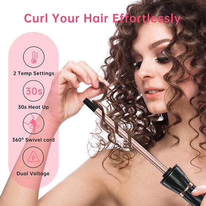 🔥💇 [Curl Sculptor] 3/8-Inch Wool Curl Ultra Fine Curler - Unlock your unique hairstyle! ✨