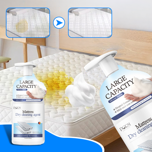 🛏️ Nettoyant Mousse Sans Rinçage pour Matelas – Formule Douce, Résultats Immédiats !