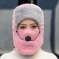 Thermal Hat with Detachable Breathing-Valve Mask