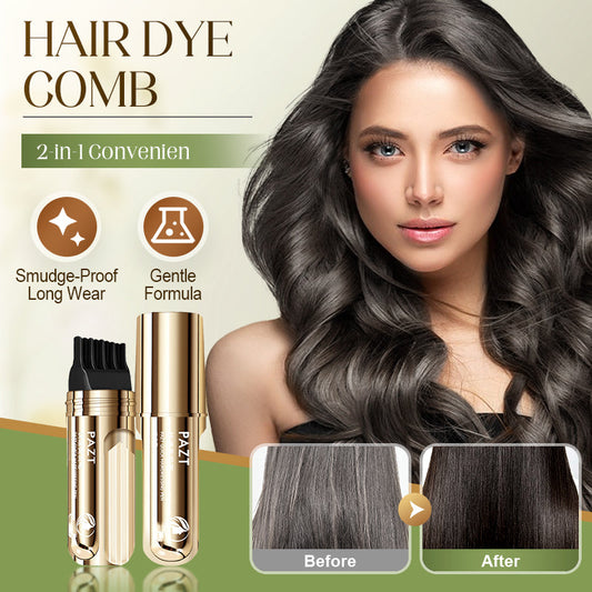 ✨2-in-1 Convenient Hair Dye Comb For Gray Hair（62% OFF）