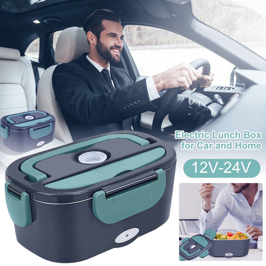🎁NEW YEAR 2026 HOT SALE 🔥2-in-1 Portable Dual Voltage Electric 7-Piece Set Lunch Box