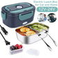 🎁NEW YEAR 2026 HOT SALE 🔥2-in-1 Portable Dual Voltage Electric 7-Piece Set Lunch Box