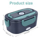 🎁NEW YEAR 2026 HOT SALE 🔥2-in-1 Portable Dual Voltage Electric 7-Piece Set Lunch Box