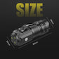 Mini Three-Eye Super Power Flashlight
