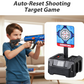Electric Auto-Reset Shooting Target Game With Moving Rail