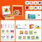 Wooden Magnetic Pattern Block Puzzle Set