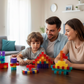 🧩 50% DE RÉDUCTION !  🧲 Jeu de Construction Magnétique 60+ Pièces – Aimants Puissants, 6 Faces, Sac de Rangement, Couleurs Vives, Idéal 7-14 ans, STEM 🎁