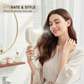 📢📢50 % de réduction !! ⏰ Brosse Électrique Cheveux – Spray Hydratant, Massage & Lissant Instantané ✨📦