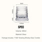 🥛 💎 Promotion exceptionnelle : 50 % de réduction ✨ 🔥 Verre à whisky pivotant à 360°
