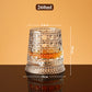 🥛 💎 Promotion exceptionnelle : 50 % de réduction ✨ 🔥 Verre à whisky pivotant à 360°
