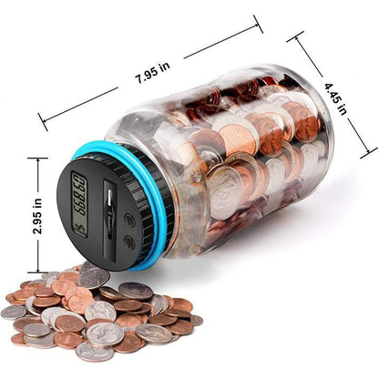 💰 50 % DE RÉDUCTION EN CE MOMENT ! 🏦 Tirelire Numérique – ABS – Compteur Électronique & Écran LCD for Enfants & Adultes ✨