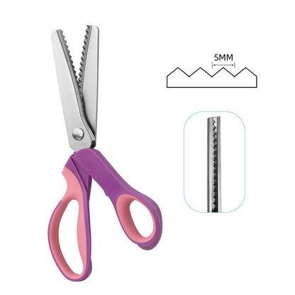 📢📢50 % de réduction !!✂️Ciseaux multifonctions en zigzag, ciseaux dentelés🧵