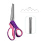📢📢50 % de réduction !!✂️Ciseaux multifonctions en zigzag, ciseaux dentelés🧵