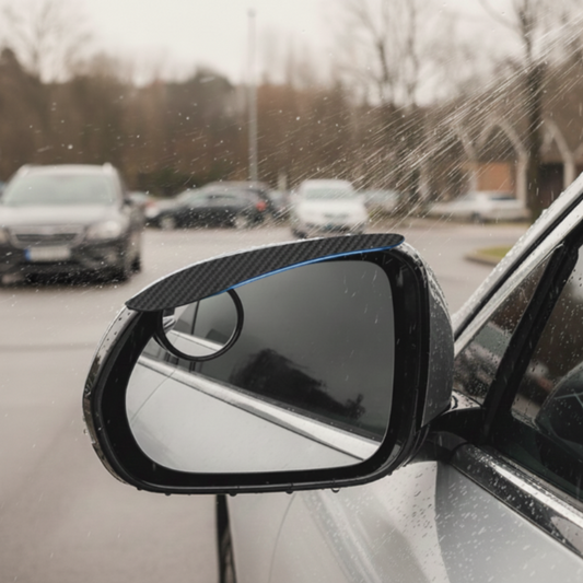 🏆 Offre spéciale du dernier jour :13.99€ ! 🔥Housse de pluie 2 en 1 pour rétroviseur intérieur avec rétroviseur d'angle mort