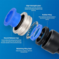 1/4 Inch Pneumatic Push-to-Connect Air Hose Fittings Kit ⚡🔧