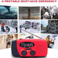 Multifunctional Portable Solar Emergency Radio