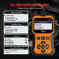 🚗 50 % de réduction 🔧 Scanner OBD2 professionnel – Diagnostic complet, effacement 1 clic & 8 langues ! Compatible tous véhicules 1996+ 📊💡