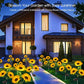 🌻 50% DE RÉDUCTION ! ☀️ Lampes Solaires Tournesol Étanches – Pétales Réalistes, IP65 & Allumage Automatique🌿✨🏡