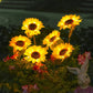 🌻 50% DE RÉDUCTION ! ☀️ Lampes Solaires Tournesol Étanches – Pétales Réalistes, IP65 & Allumage Automatique🌿✨🏡
