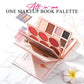 🏆 50% DE RÉDUCTION ! 💐 Magic Makeup Book – Palette de maquillage tout-en-un comprenant des ombres à paupières, du fard à joues, un enlumineur et un gloss | Le cadeau de Noël idéal pour elle 🎄🇬🇧