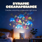 🎉Projecteur LED à rotation dynamique – Effet dynamique à rotation automatique, éclairage lumineux et tamisé, polyvalent pour les fêtes et la décoration d'intérieur ✨