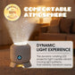 🎉Projecteur LED à rotation dynamique – Effet dynamique à rotation automatique, éclairage lumineux et tamisé, polyvalent pour les fêtes et la décoration d'intérieur ✨