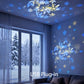 🎉Projecteur LED à rotation dynamique – Effet dynamique à rotation automatique, éclairage lumineux et tamisé, polyvalent pour les fêtes et la décoration d'intérieur ✨