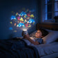 🎉Projecteur LED à rotation dynamique – Effet dynamique à rotation automatique, éclairage lumineux et tamisé, polyvalent pour les fêtes et la décoration d'intérieur ✨