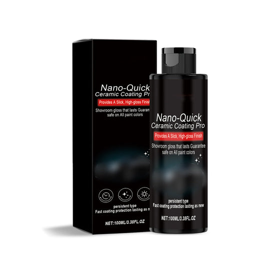 🚗🔥 Promo 2 achetés 1 offert Spray lustrant nano céramique hydrophobe haute brillance protection longue durée sans trace ✨