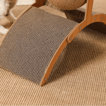 ✨ 50% DE RÉDUCTION ! 🐱 Boule à Gratter Naturelle en Sisal – Sisal Écologique – Creuse & Rotative & Double Face for Chat & Canapé Protégé