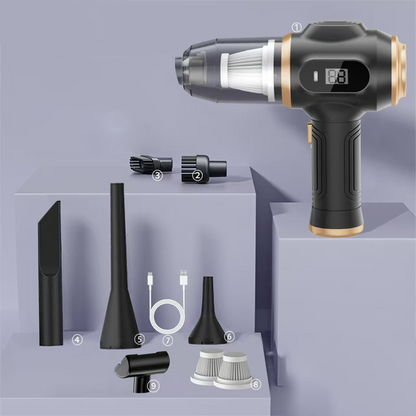 🏆 50 % DE RÉDUCTION EN CE MOMENT !🧹 Mini aspirateur baladeur – Sans fil, filtres lavables 🛋️