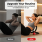 💪PROMOTION LIMITÉE -50% ! 🛡️Machine d'exercice abdominaux & sit-up – Le rebond assisté protège votre dos, l'épaisse mousse soutient nuque & colonne vertébrale. 🏠✨