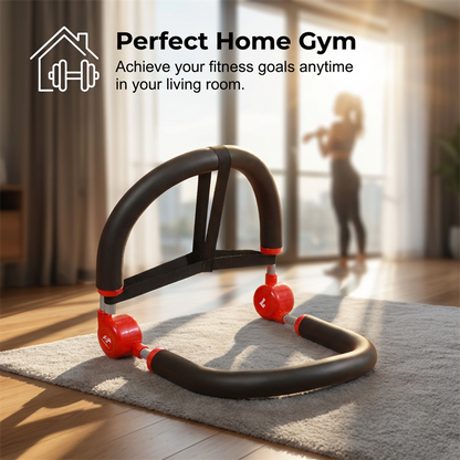 💪PROMOTION LIMITÉE -50% ! 🛡️Machine d'exercice abdominaux & sit-up – Le rebond assisté protège votre dos, l'épaisse mousse soutient nuque & colonne vertébrale. 🏠✨