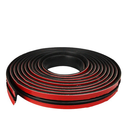 🔇Plus vous en achetez, plus vous économisez🚗 Bande d'étanchéité autocollante en caoutchouc pour portières de voiture – Caoutchouc haute densité, résistante aux intempéries et insonorisante – Compatible avec toutes les voitures, camions et SUV 🛡️