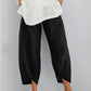 💎💃 PROMO -50% ! Pantalon Femme Coton & Lin – Coupe Large, Taille Élastiquée & Respirant (Kaki/Gris/Vert/Noir/Bleu Marine, S-5XL)