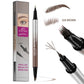 🏆 Offre spéciale du dernier jour :19.99€ ! 🎉 1 achetés 1 offerts 🎁Crayon à sourcils liquide 2-en-1 résistant à l'eau