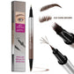 🏆 Offre spéciale du dernier jour :19.99€ ! 🎉 1 achetés 1 offerts 🎁Crayon à sourcils liquide 2-en-1 résistant à l'eau