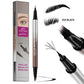 🏆 Offre spéciale du dernier jour :19.99€ ! 🎉 1 achetés 1 offerts 🎁Crayon à sourcils liquide 2-en-1 résistant à l'eau